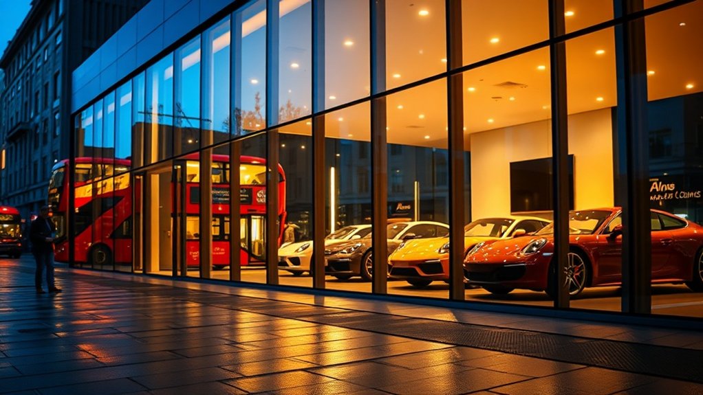 Car Showroom Glazing Merton