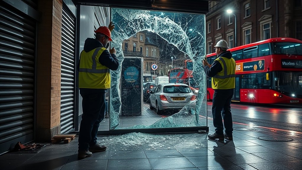 Emergency Shop Front Repair Merton