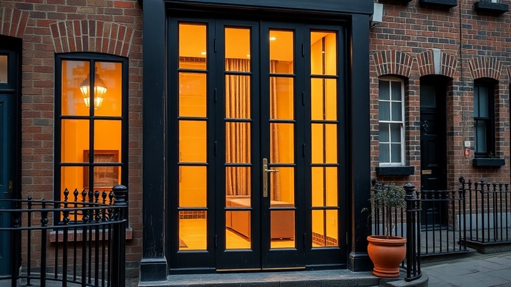 Glass Panel Doors Merton