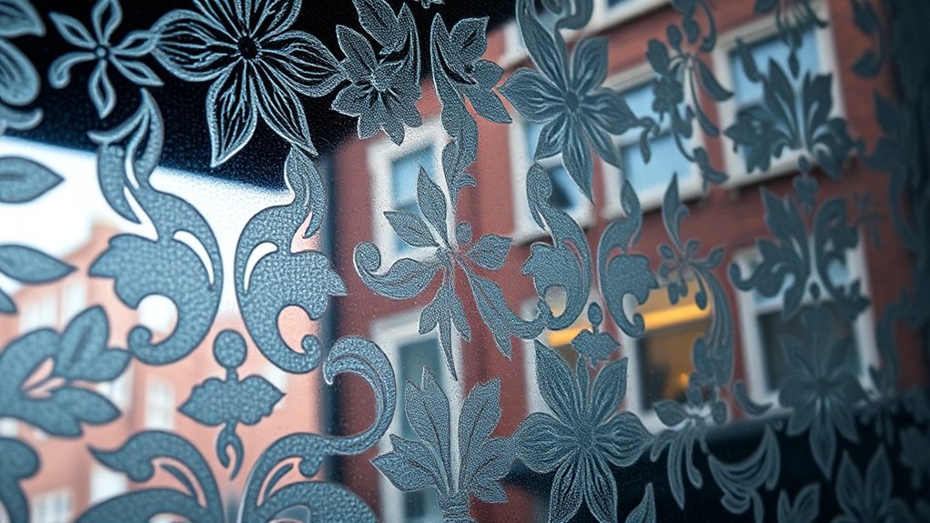 Patterned Decorative Glass Merton