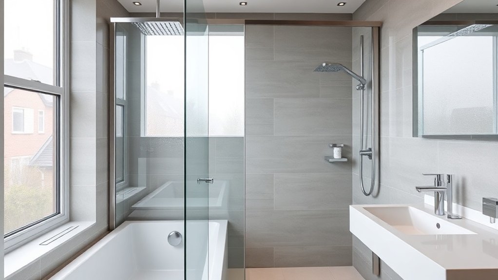 Semi-Frameless Shower Screens Merton