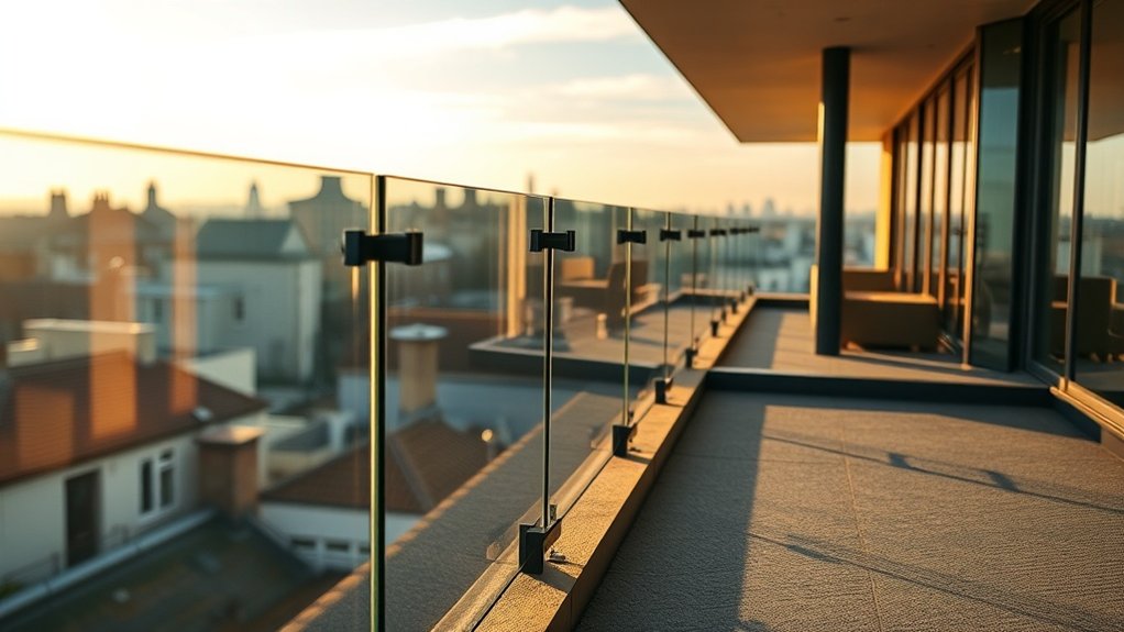 Terrace Glass Balustrades Merton
